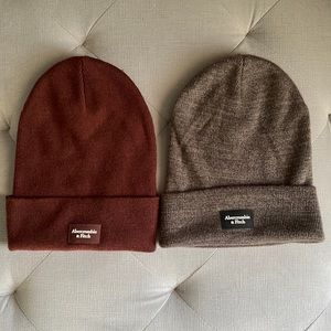 2 Abercrombie & Fitch beanies